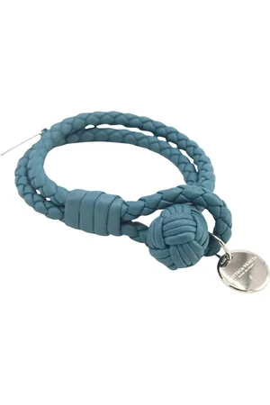 Bottega Veneta Preloved Intrecciato Knot Bracelet Double Wrap Women - - One Size