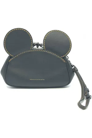 Coach Preloved Mickey Mouse Clutch Leather Women - Clutch Bags - One Size