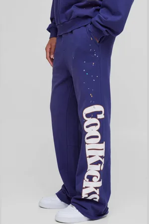 Boohoo Flared Heavyweight Coolkicks Joggers - - XL