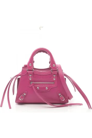 Balenciaga Preloved Classic Mini City Handbag Leather Women - One Size