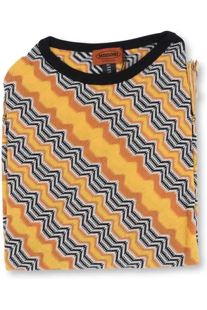 Missoni Zigzag Knit jumper Multicolor Women Scarves - One Size