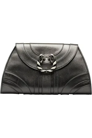 Bvlgari Preloved Leather Clutch Bag Women - - One Size