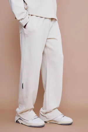 Boohoo Relaxed Fit Split Hem Heavyweight Jogger - - M/Short