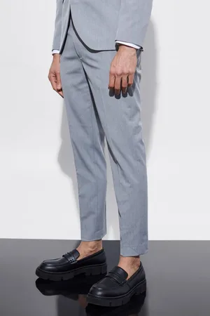 Boohoo Skinny Cropped Suit Trousers - - 28R