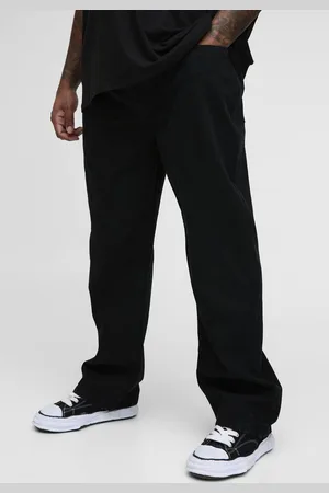 Boohoo Plus Straight Rigid Jeans - - 42
