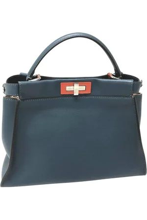 Fendi Preloved Peekaboo Small Leather Handbag Women - - One Size