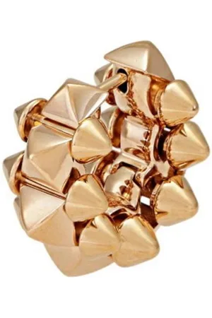 Cartier Preloved Panthre de Spike Earrings Women - Gold - - One Size