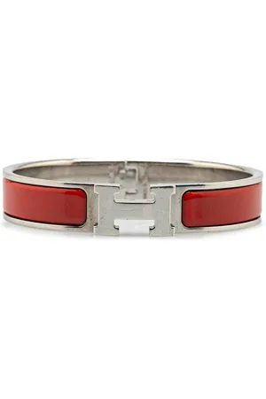 Hermès Preloved Collier de Chien Bracelet Enamel Women Costume Jewelry - One Size