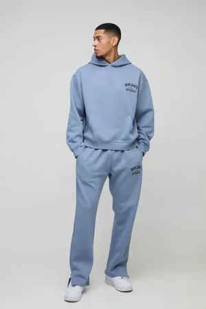 Boohoo Oversized Boxy Official Hooded Tracksuit - - L