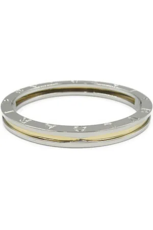 Bvlgari Preloved Bzero1 Bracelet TwoTone Design Women - Silver - - One Size