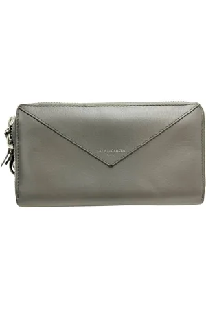 Balenciaga Preloved Envelope Zip Wallet Classic Continental Wallet Unisex - - One Size