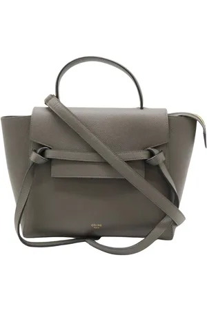 Céline Preloved Leather Belt Bag with Shoulder Strap and Metal Fittings Women - - One Size