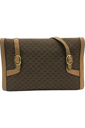 Gucci Preloved Vintage GG Monogram Shoulder Bag Women - - One Size