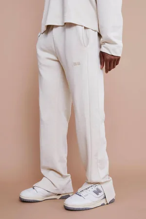 Boohoo Regular Fit Split Hem Heavyweight Jogger - - L/Short
