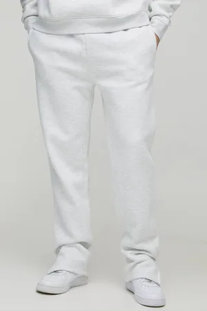 Boohoo Tall 330GSM Regular Fit Split Hem Joggers - - XL