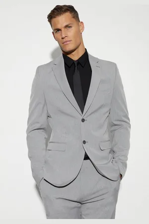 Boohoo Tall Skinny Single Breasted Suit Jacket - - 40