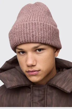Boohoo Natural Essential Beanie - - One Size