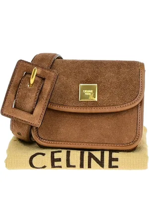 Céline Preloved Vintage Suede Belt Bag Women Shoulder Bags - One Size