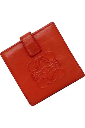 Loewe Preloved Puzzle Compact Wallet Leather Women - One Size