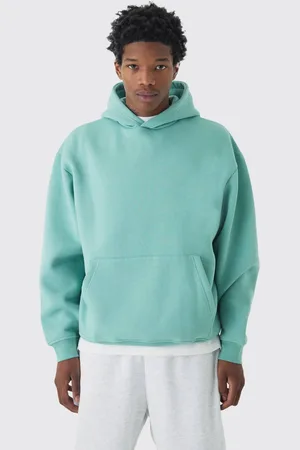 Boohoo 330GSM Basic Oversized Over The Head Hoodie - - XS