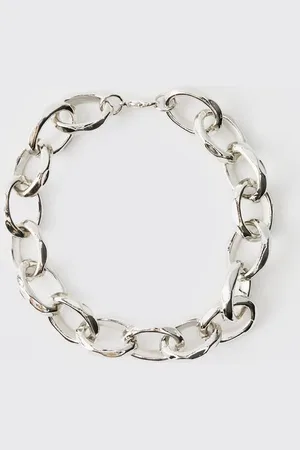 Boohoo Silver Chain Bracelet - - One Size