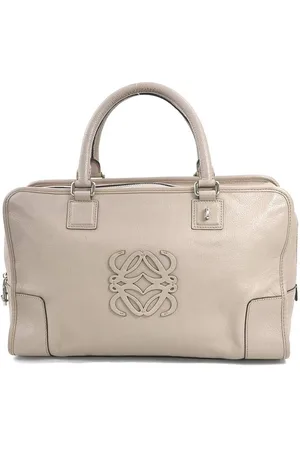 Loewe Preloved Hammock Small Beige Leather Handbag Women - - One Size
