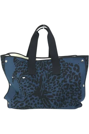 Hermès Preloved Jaguar Tote Leopard Print Canvas Women - Tote Bags - One Size