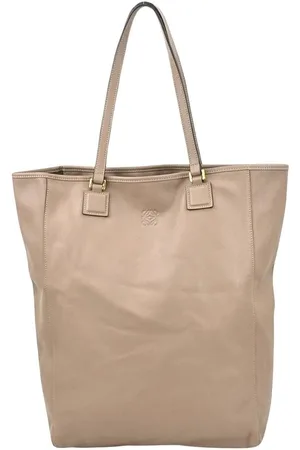Loewe Preloved Hammock Tote Bag Leather Women - - One Size