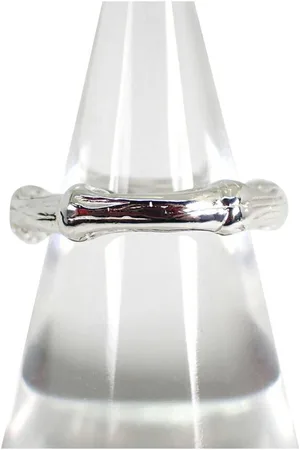 Tiffany & Co. Preloved Paloma Picasso Bamboo Ring Women - Silver - - One Size