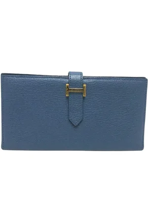Hermès Preloved Calvi Leather Wallet Women - One Size