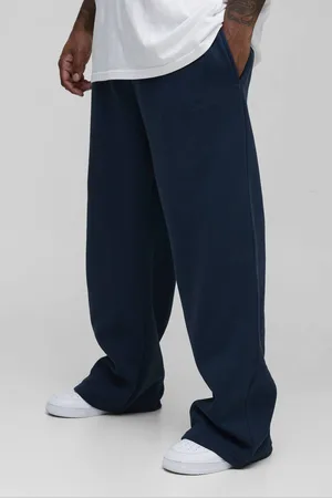 Boohoo Plus 330GSM Straight Leg Basic BM Signature Joggers - - XXXL