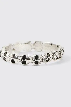 Boohoo Skull Ring - - M/L