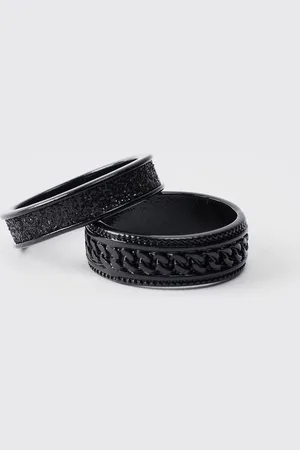 Boohoo 2 Pack Rings - S/M