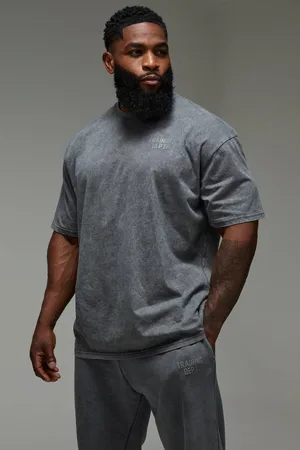 Boohoo Man Active Training Dept. Oversized Washed T-shirt - - XL