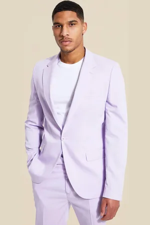 Boohoo Tall Single Breasted Slim Suit Jacket - - 28