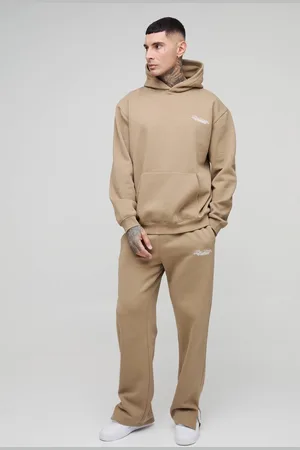 Boohoo Tall Oversized Homme Hooded Split Hem Tracksuit - - S