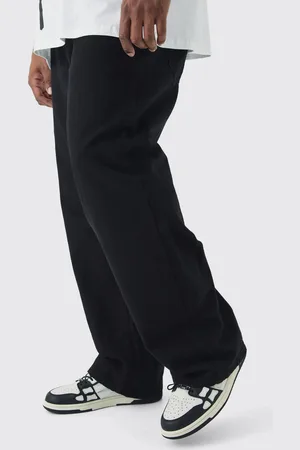 Boohoo Plus Relaxed Rigid Jeans - - 46