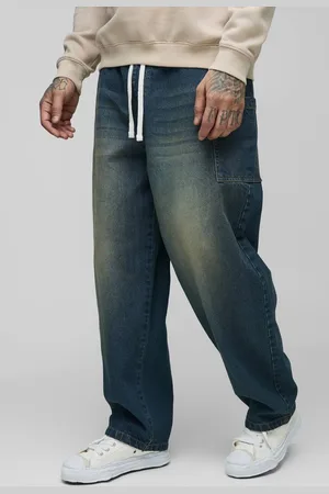 Boohoo Tall Cargo Pocket Skate Jeans - - 34