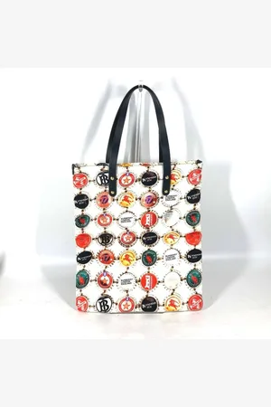 Burberry Preloved Bottle Cap Tote Casual Shoulder Bag Women - Multicolour - One Size