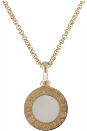 Bvlgari Preloved Bvlgari MotherofPearl Pendant Women - Gold Necklaces - - One Size
