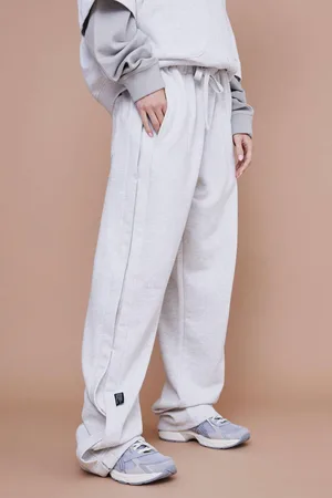Boohoo Relaxed Fit Side Pleat Heavyweight Jogger - - M/Short