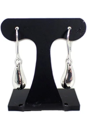 Tiffany & Co. Preloved Paloma Picasso Tear Drop Earrings Women - Silver - - One Size