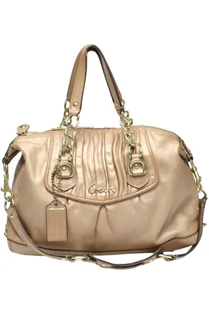 Coach Preloved Hayden Satchel Metallic Leather Women - Shopper Bags - One Size
