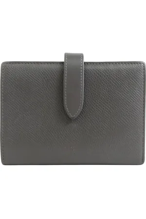 Céline Preloved Zipped Wallet Grained Leather Women - - One Size