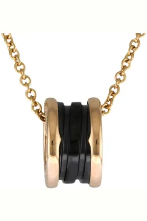 Bvlgari Preloved Bzero1 Black Ceramic Pendant Necklace Women - Gold - - One Size