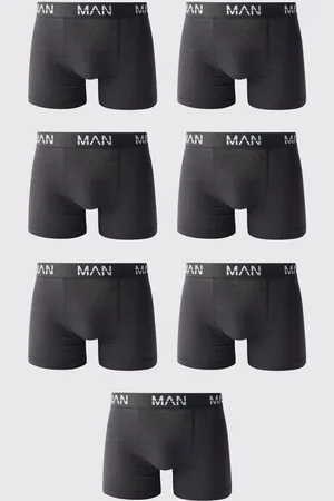 Boohoo 7 Pack Man Dash Repeat Classic Trunks - - XS