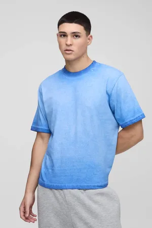 Boohoo Boxy Washed Crew Neck T-Shirt - - M