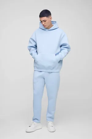 Boohoo Oversized Bonded Scuba Hooded Tracksuit - - S