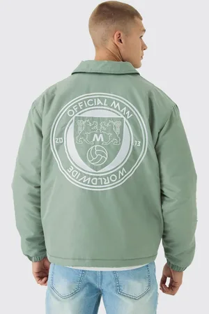 Boohoo Official Man Padded Coach Jacket In - M