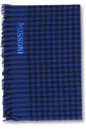 Missoni Gingham Check Scarf Blue Women - Multicolor Scarves - One Size